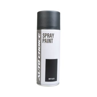 Auto Choice PMSPMB Matt Black Spray Paint 400ml Box Of 12 Pack