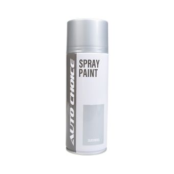 Auto Choice PMSPSW Silver Wheel Spray Paint 400ml Single Pack