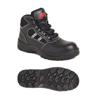 Apache Black S3 Safety Hiker SS704CM Boots – Non-Metallic, SRA Rated