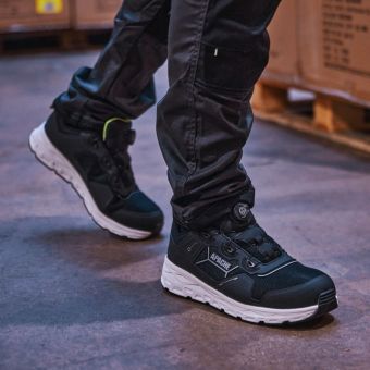 Apache Black S1 PL Safety Trainers – EVA Midsole, HRO, SR