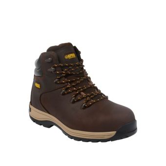 Brown S3 Nubuck Safety Hiker Boots – Water Resistant, SRA, HRO