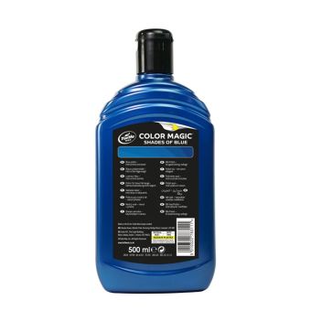 Turtle Wax Color Magic Blue Car Wax Polish 500ml