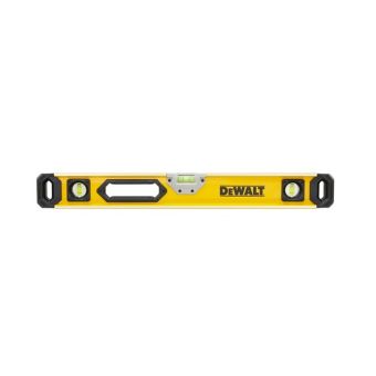 DeWalt DWHT043224 600mm 2ft Box Beam Spirit Level 0.5mm Accuracy