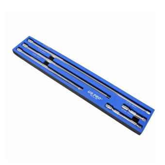 US PRO 4028 5-Pc 1/2″ Drive Extra-Long Extension Bar Set