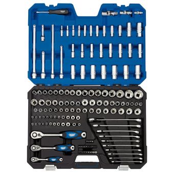 Draper Expert 16460 HI-TORQ 150 piece socket set open case