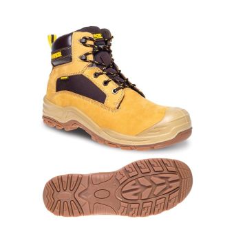 Honey S3 Nubuck Safety Boots – Metal Free, Waterproof, SRC, HRO