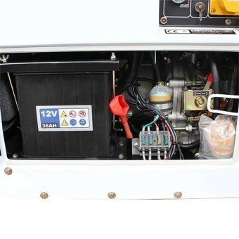 Hyundai DHY8000SELR 6kW Long Run Standby Diesel Generator Single Phase