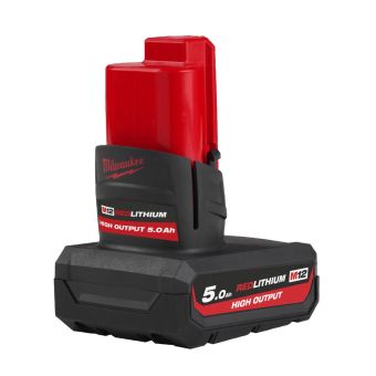 Milwaukee M12™ HIGH OUTPUT™ 5.0Ah Battery (M12 HB5)