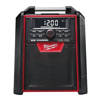 Milwaukee M18 RC-0 Jobsite radio charger with Bluetooth product image