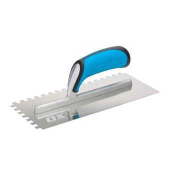 OX Tools Pro Notched Trowel 8mm 115 x 280mm OX P403208