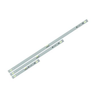 Stabila STB18841 80U2 Traditional Spirit Level Pack 60cm 120cm 180cm