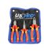 US PRO 3-Piece Electricians Insulated VDE Plier Set (Code 1684)