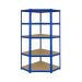 Auto Choice PMBSU2 5 Tier Corner Boltless Shelving Single Bay