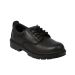 Black S3 4-Eye Safety Shoes – Steel Toe Cap, Water Resistant, SRA Rated