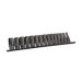 US PRO 15-piece 3/8 inch drive deep 6-point socket set 8–22 mm on metal rail (Code 3648)