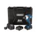 Draper D20 20V Brushless Impact Wrench 1/2 Inch 250Nm with 2 Batteries 55343