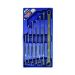 Jefferson Tools JEFDRRSS07 Extra Long 7 Piece Double Ring Fixed / Ratchet Spanner Set