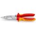 KNIPEX 13 96 200 VDE Pliers for Electrical Installation with Pawl 6 in 1 Pliers
