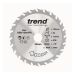 Trend Wood Circular Saw Blade 165mm x 20mm x 48T 3 Pack CSB/165/3PK/A