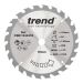 Trend Wood Cordless Circular Saw Blade 184mm x 16mm x 24T CSB/18424TA