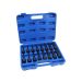 US PRO 3998 16pc 1/2" Drive Impact Hex Bit Socket Set H4–H19