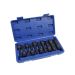 US PRO 7567 impact screw extractor set supplied in storage case