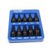 US PRO 7589 10pc 1/2" Drive Impact Spline Bit Socket Set M4–M18