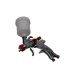 US PRO 8772 red mini HVLP gravity spray gun with 125ml cup and 0.8mm nozzle