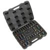 Sealey Premier AK5636M Lock-On 1/2in Drive Metric Impact Socket Set 34pc product image