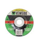 VEWERK 8015 115mm Grinding Discs 6mm x 22.2mm (Box of 100)