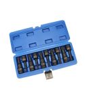  US PRO 3639 – 10-Pc 1/2″ Drive Impact Spline (XZN) Bit Socket Set
