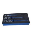 US PRO INDUSTRIAL 4237 – 3PC Flexi Head Ratchet Set (72T)