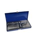 US PRO 42-Piece Bit Set – Hex, Spline & Star (Torx®) in 30 mm & 75 mm + 3/8" & 1/2" Adaptors (Code 1486)