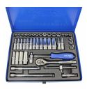 US PRO 3539 – 43PC 1/4" Dr Metric & AF Socket Set