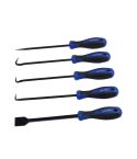 US PRO 5-piece long-reach pick and hook set, 260 mm CR-V shafts with ergonomic handles – Code 5042