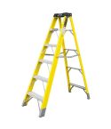 Jefferson Tools JEFLADFGLS06 6 Tread Fibreglass Step Ladder