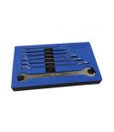 US PRO 7546 – 7PC Ultra-Thin Ratcheting Open-End Set