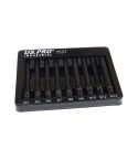 US PRO Industrial 9-piece extra-long 110 mm 3/8 inch impact spline bit socket set M4–M14 with phosphate finish