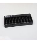 impact spline bit set, 3/8 drive spline sockets, S2 bit sockets, CR-V spline, 4–14mm spline set, US PRO Industrial 3932