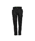 Apache Bancroft Black/Grey Slim Fit Stretch Holster Trouser