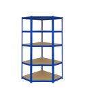 Auto Choice PMBSU2 5 Tier Corner Boltless Shelving Single Bay