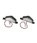 Auto Choice PMNPL2 2pc Number Plate Lights 12V 6 SMD LED