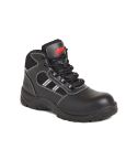 Black S3 Safety Hiker Boots – Non-Metallic, SRA Rated