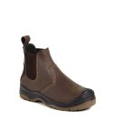 Brown S3 Safety Dealer Boots – SRC Slip Resistant