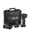 Draper DXPULSE 27885 12V Brushless Combi Drill Kit 2 x 4.0Ah Batteries 1 x Fast Charger