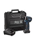 Draper DXPULSE 29395 12V Brushless Combi Drill Kit 1 x 4.0Ah Battery 1 x Fast Charger