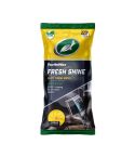 Turtle Wax Fresh Shine Matt Finish Wipes – Citrus Scent (24 Pack)