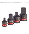 Milwaukee 4932480356 ½″ SHOCKWAVE™ Impact Duty Socket Adaptor Set (4 pc)