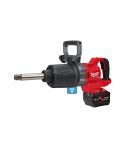 Milwaukee M18 FUEL ONE KEY 1 Inch High Torque D Handle Impact Wrench Friction Ring Extended Anvil