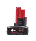 Milwaukee M12™ 4.0Ah REDLITHIUM™ Battery M12 B4